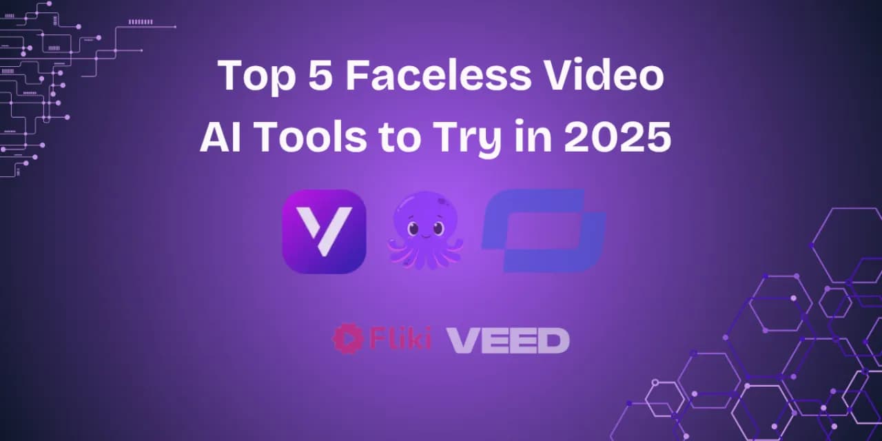 5 Best Faceless Video AI Tools in 2026 (Tested & Compared)