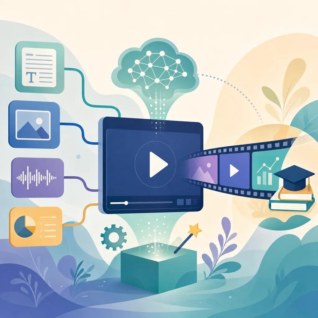 Illustration related to ai tools for creating educational videos