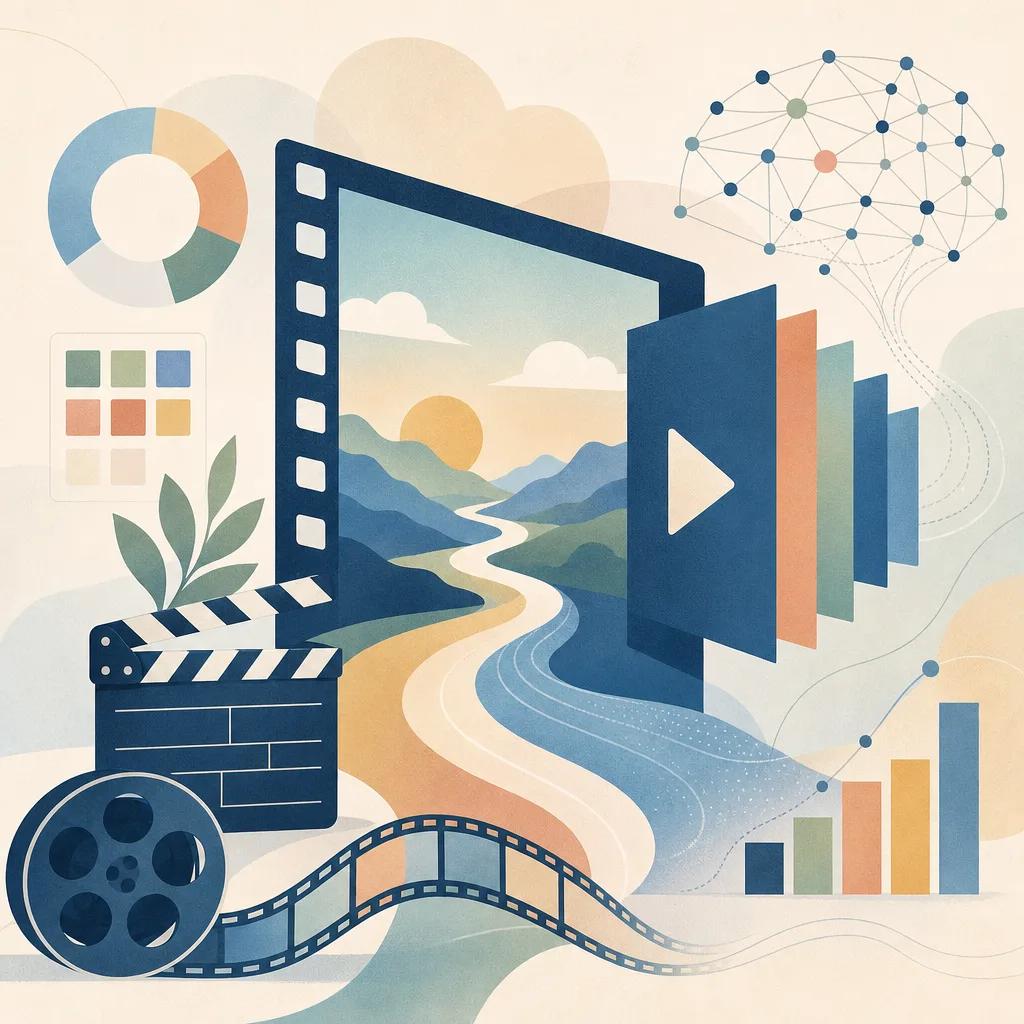 Illustration related to ai video strategies for brand storytelling