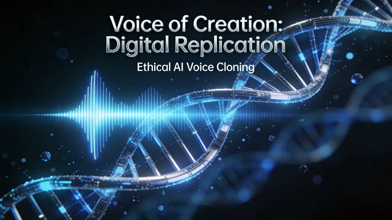AI voice cloning workflow for content creators