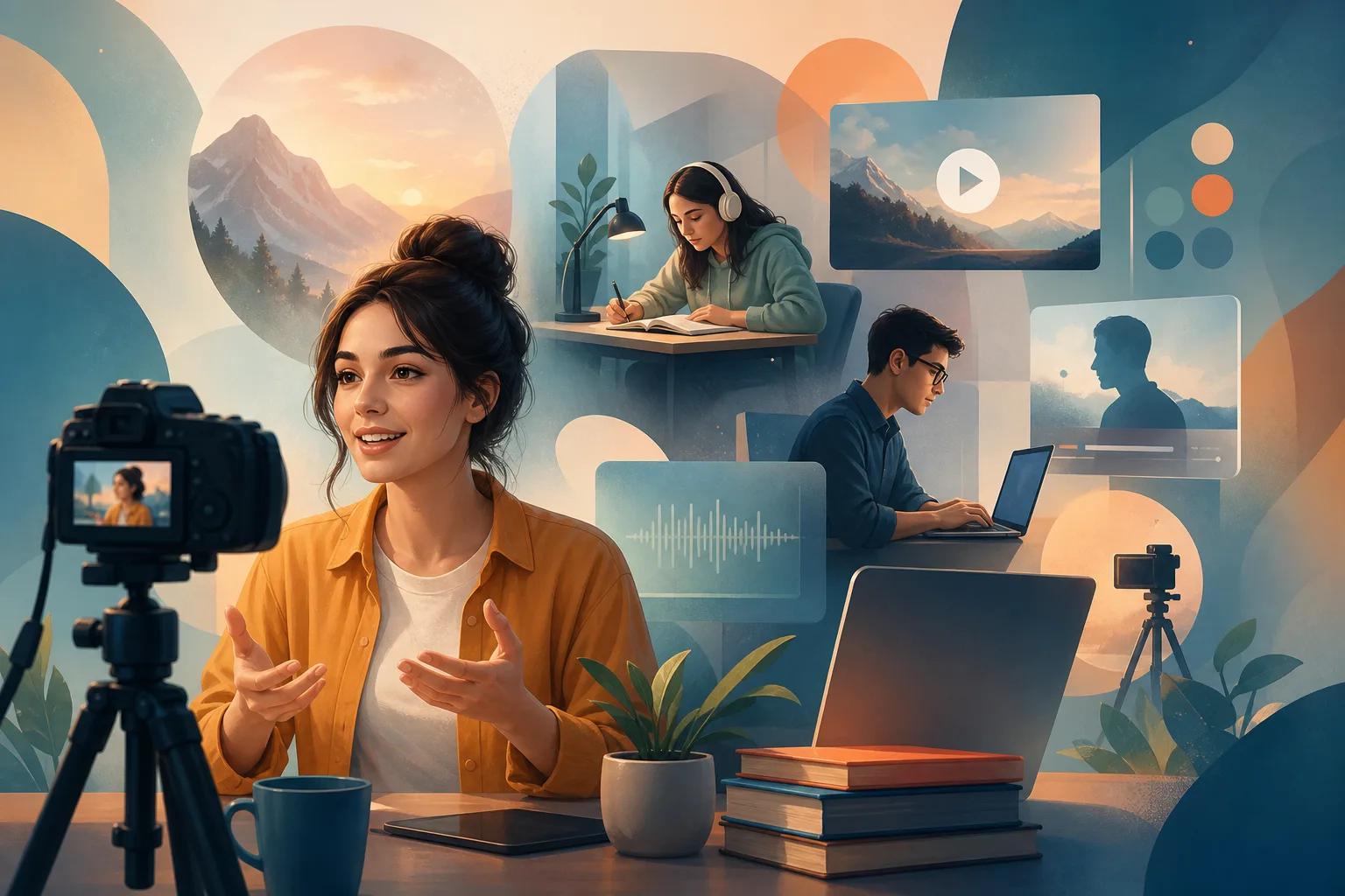 How to Create Engaging Educational Vlogs with AI