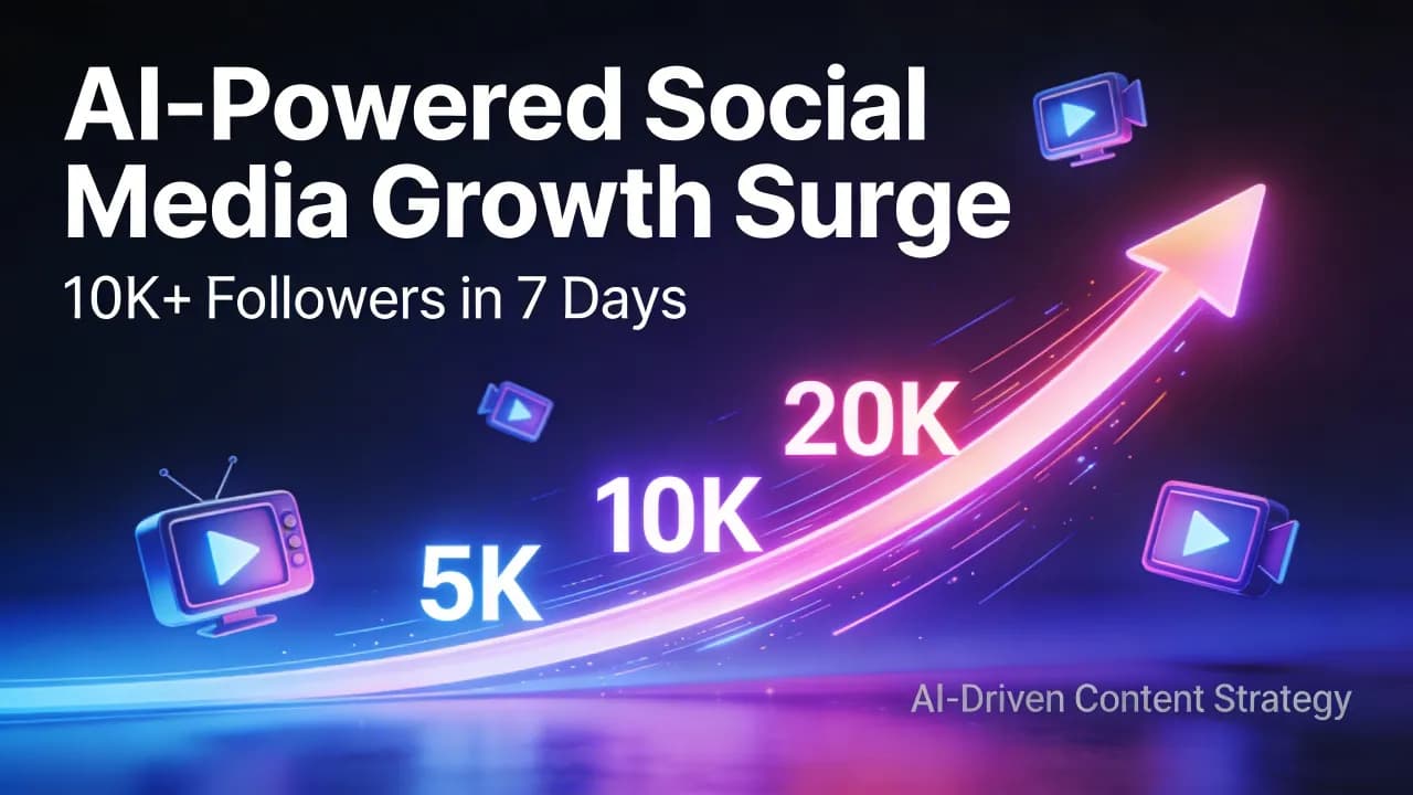 AI video strategies for social media growth