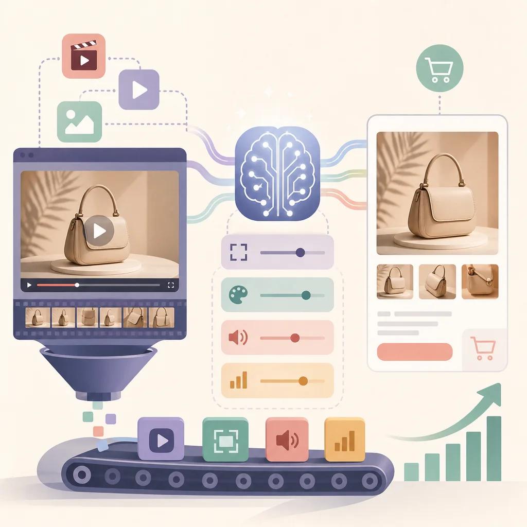 Illustration related to how to optimize ai video for ecommerce