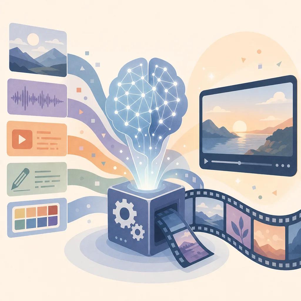 Illustration related to understanding ai in video content creation