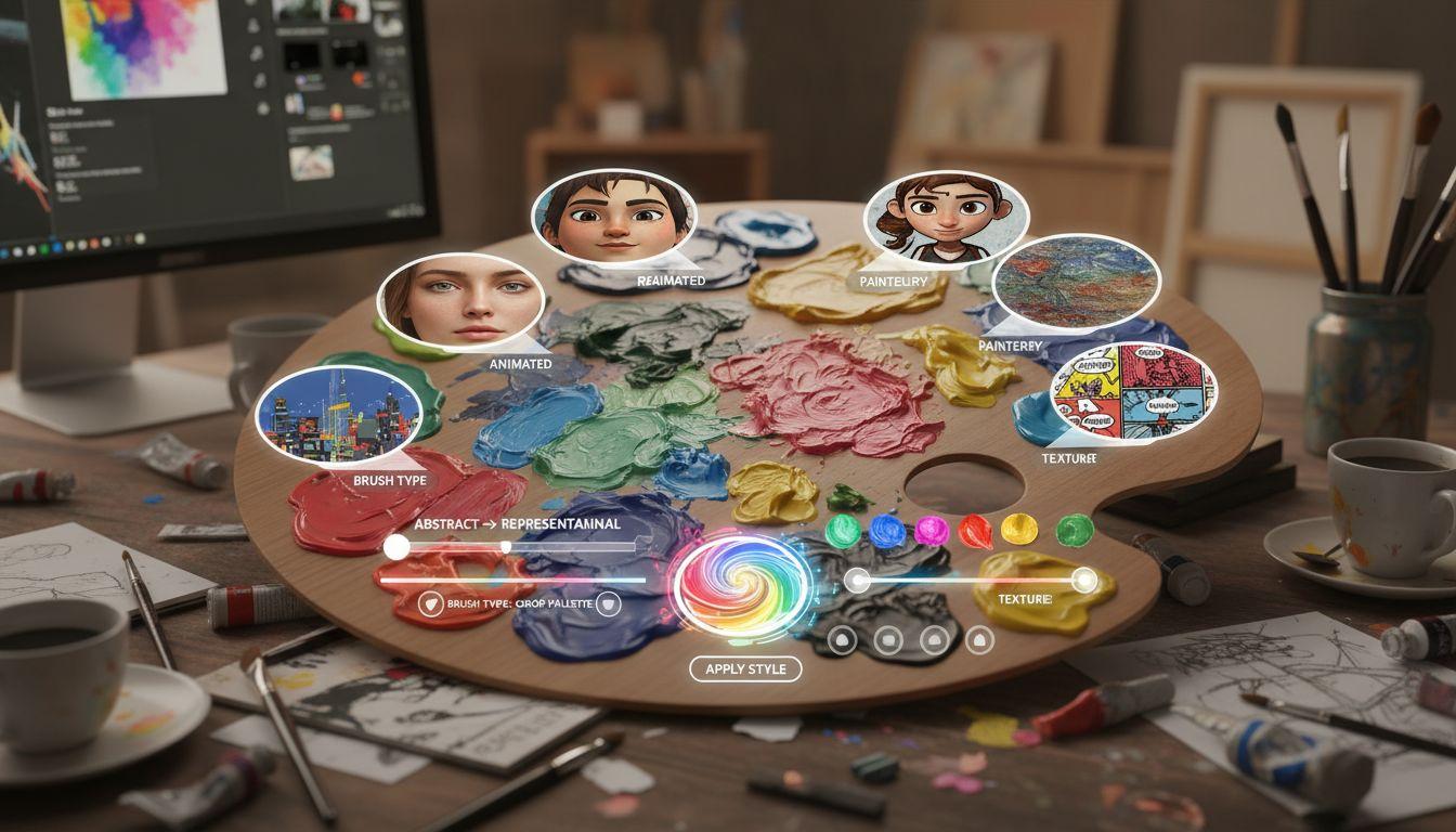 Customize AI Image Styles in Vexub Videos